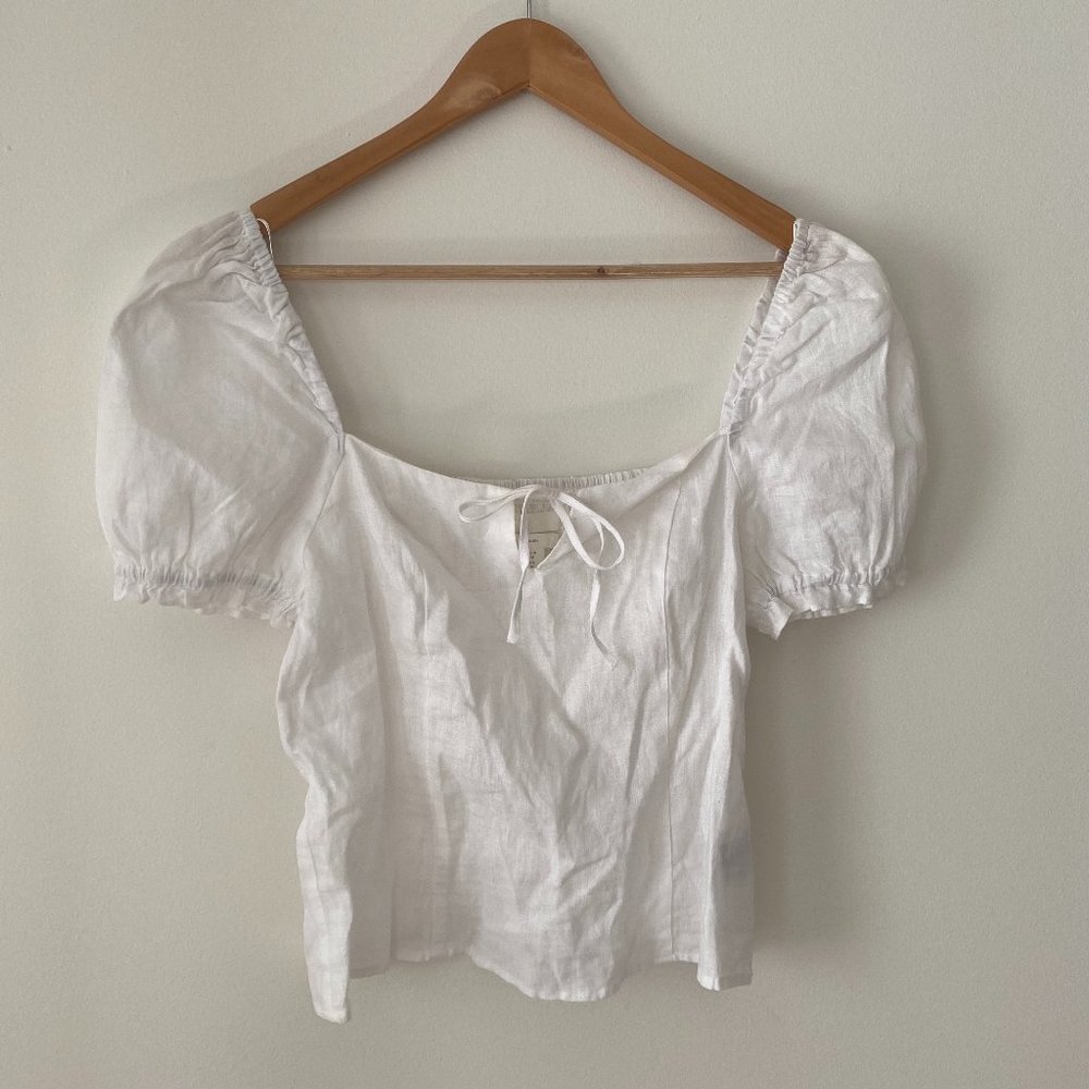 NEVER WORN H&M Linen Top